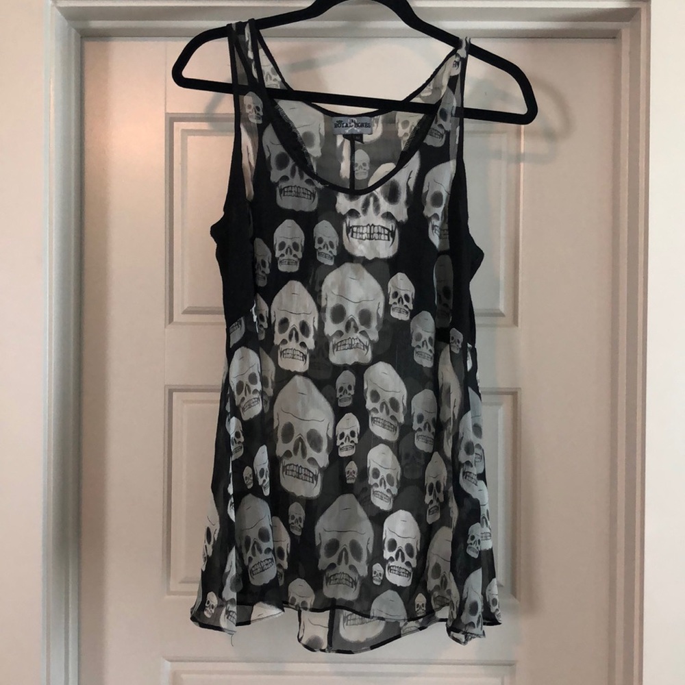 Chiffon Skull tank